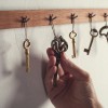 landlord choosing a property key